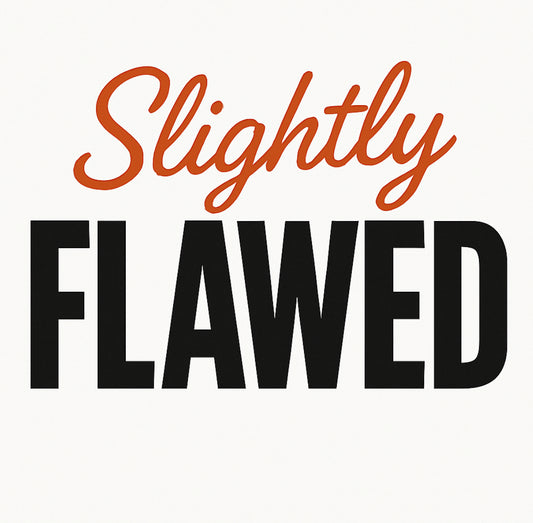 Slightly FLAWED Short Sleeve T-Shirt (White)